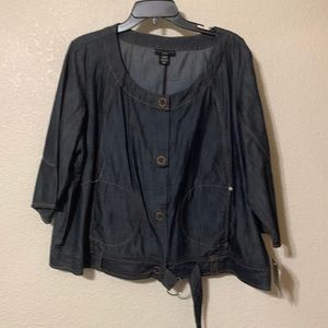 Capri set denim brand new